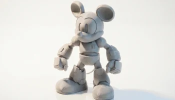 Механический костюм Фигурка робота Микки Мауса для 3D-пе... 1