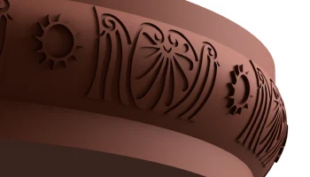 Широкая Ваза (Солнце)