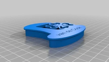 Формочка для печенья Новый год - шапка с клеверным листом 2