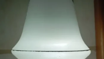 Замена абажура зеркала 1