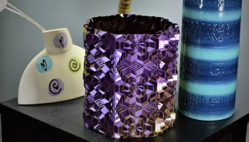 Ваза Octahex Ripple 3