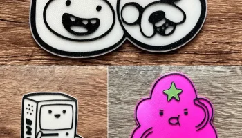 Магнит Lumpy Space Princess Adventure Time (магниты 8х3 м... 1