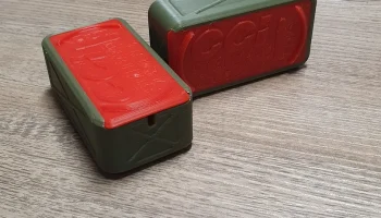 более прочный ящик для боеприпасов емкостью 22 л со сдвиж...