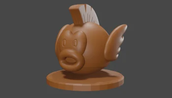Вдохновленный Марио, Cheep Cheep, настольная миниатюра Dn...