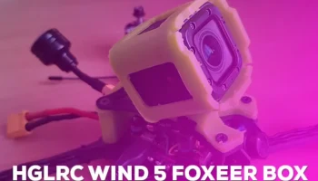 HGLRC Wind 5 Foxeer Box 2 и крепление для антенны......