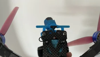 Apex EVO ELRS Антенное крепление, круглые стойки...