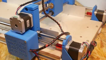 Самодельный 3D-печатный ЧПУ станок на Dremel 4