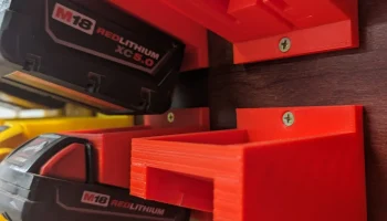 Держатель для батареи Milwaukee M18 - горизонтальный