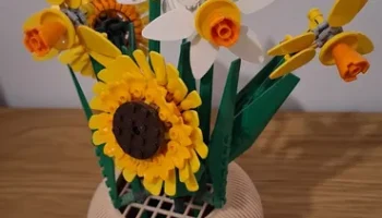 Крышка вазы, предназначенная для демонстрации цветов LEGO...