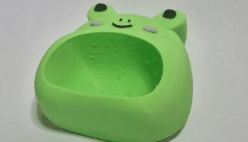 Чаша для монет Chubby Frog - блюдо для хранения, напечат... 3