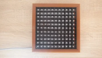 Word-Clock немецкий 4