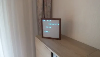 Word-Clock немецкий 1