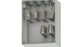 Стеллажи для бокалов для кухонного шкафа Ikea 1