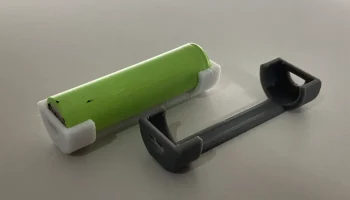 Минимальный холдер для аккумулятора 18650 2