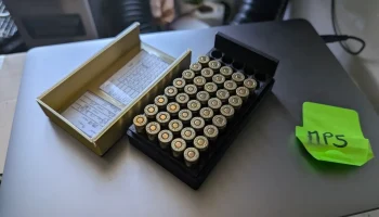 Компактный ящик для боеприпасов на 50 патронов | 9мм Люге...