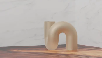 Гладкая ваза 5