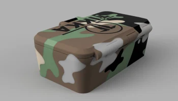 Ящик для патронов .22lr Tikka Camo 3