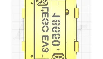 Держатель аккумулятора LEGO EV3 18650 1