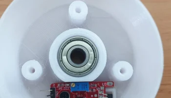 Корпус для метеодатчика с анемометром 2