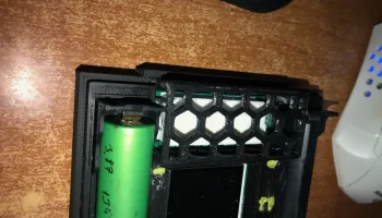 Задний корпус для "LiIon 18650 Battery Manager" 3