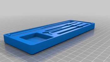 Коробка для паяльника TS100 от vchan3m для магнита ⌀5x1,5... 4