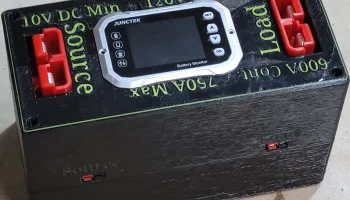 Корпус монитора батареи для монитора шунта Junctek 600A