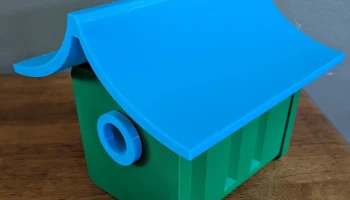 EZ print Птичий домик - Режим вазы, двойные стенки... EZ print Птичий домик - Режим вазы, двойные стенки...
