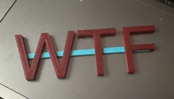 Магнит на холодильник WTF 2