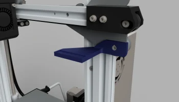 Крепление насадки стеклоочистителя Ender 3 Spider......