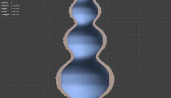 Текстурированная ваза "GALAXY Vase" 3