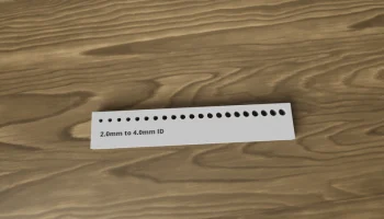 Калибровочный блок для отверстий от 2 до 4 мм
