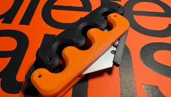 Откидное лезвие Sidewinder с замком (время открытия 0,25... Откидное лезвие Sidewinder с замком (время открытия 0,25...