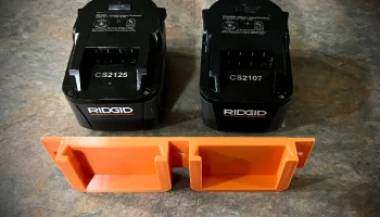 Двойной держатель для батареек RIDGID Tools 18 В 3