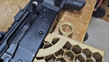 Блок магазина Сайга .223 АК с открытой фиксацией