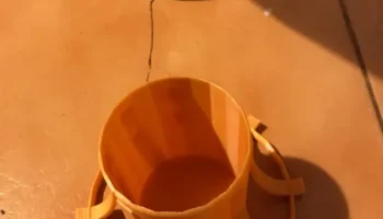 банка из-под варенья превратилась в вазу... 1