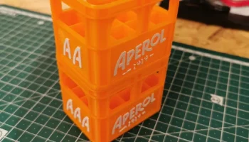 Ящик для батареек с торговыми марками (AA и AAA) 3