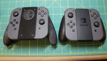 Двухсекционная ручка-джойкон для Nintendo Switch Двухсекционная ручка-джойкон для Nintendo Switch