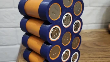 18650, 21700 или 26650 Держатель аккумуляторов - 12 шт. ...