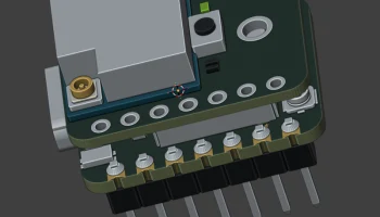 Модели XIAO ESP32S3 и Wio-SX1262 3