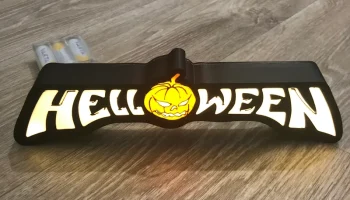 Световой короб HELLOWEEN Band 1