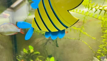 Плавающая гибкая рыбка Happy Fish