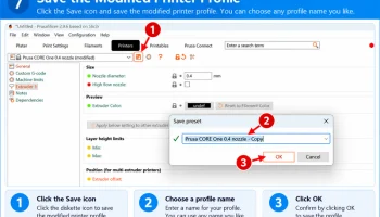 Обновление области печати Prusa CORE One / CORE One+ 7