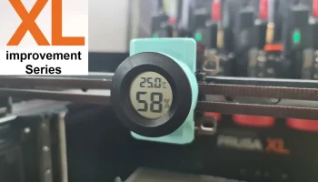 Серия Prusa XL: Крепление для термометра/часов на каретке