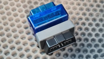 Низкопрофильный корпус для ODB2 ELM327 1