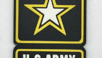 Магнит с логотипом армии США 1