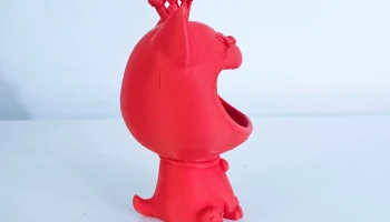 Фигурка кошки с открытым ртом для мелочей 2