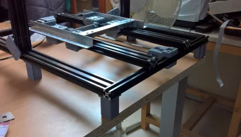 Ножки для CR10 S4 с прорезью для обшивки. 4