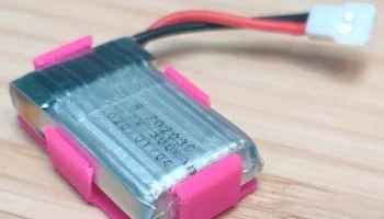 Держатель батареи LiPo 2
