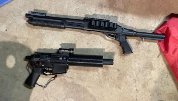 Опорная сегментная рельса для фонарей Airsoft Scattergun 1