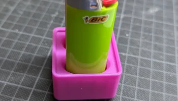 Блок Gridfinity для двух зажигалок BIC. 1